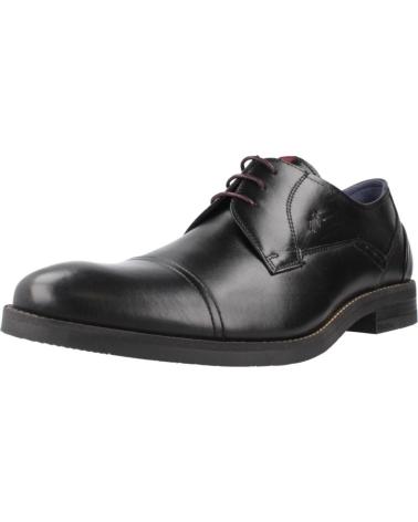 Zapatos FLUCHOS  de Hombre ZAPATOS DE VESTIR HOMBRE MODELO F1630 COLOR  NEGRO