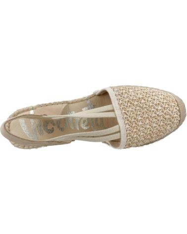 Sandalias VIDORRETA  de Mujer ALPARGATAS MUJER MODELO 18400FBCL COLOR BEIS  CRUDO