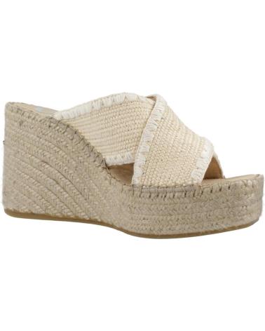 Sandalias de Mujer VIDORRETA ZUECOS MUJER MODELO 79900RLMO COLOR BEIS CRUDO