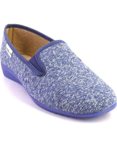 Calzado de casa COSDAM  de Mujer 106 ZAPATILLAS DE CASA DE MUJER  AZUL JEANS