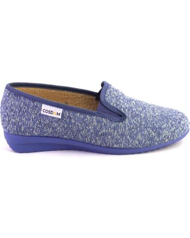 Calzado de casa COSDAM  de Mujer 106 ZAPATILLAS DE CASA DE MUJER  AZUL JEANS