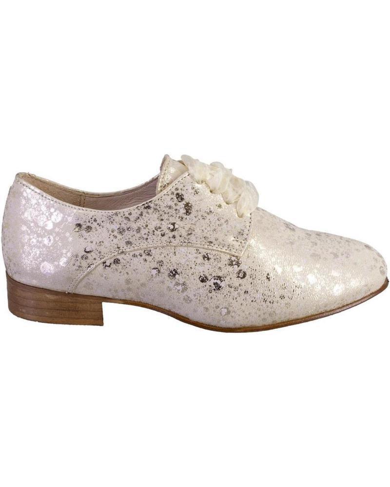 Zapatos NIVAL  de Mujer NELY AFTA ZAPATOS CON CORDONES DE MUJER PIEL  PLATINO