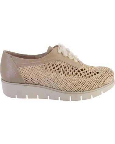 Zapatos NIVAL  de Mujer I908603 ZAPATOS CON CORDONES DE MUJER  BEIGE