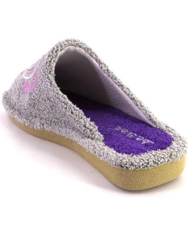Hausschuhe BEREVERE  für Damen 5422 ZAPATILLAS DE CASA DE MUJER  GRIS