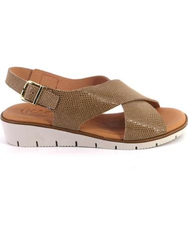 Sandales KAOLA  pour Femme 2275LUCERTOLA SANDALIAS DE MUJER PIEL  CAMEL
