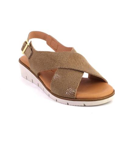 Sandalias KAOLA  de Mujer 2275LUCERTOLA SANDALIAS DE MUJER PIEL  CAMEL