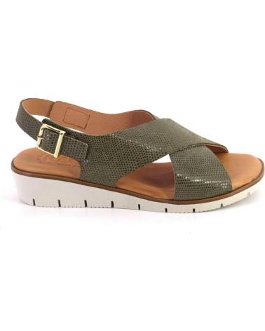 Sandalias KAOLA  de Mujer 2275LUCERTOLA SANDALIAS DE MUJER PIEL  KAKI