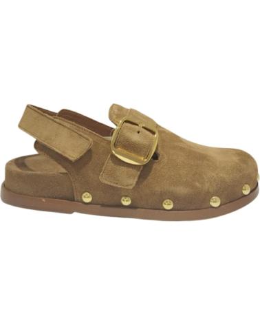 Schuhe ALPE  für Damen ZUECO BABY SILK CUERO  MARRóN