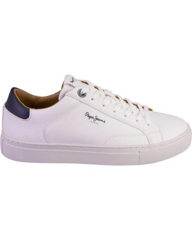 Sportschuhe PEPE JEANS  für Herren PMS00048 ZAPATILLAS CASUAL DE HOMBRE  BLANCO