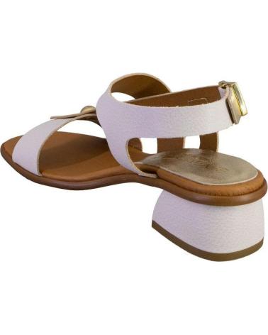 Sandali BARMINTON  per Donna 4564 SANDALIAS DE MUJER PIEL  BLANCO Y ORO