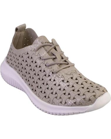 Zapatillas deporte EOLIGEROS  de Mujer LIBERTE METAL ZAPATILLAS CASUAL DE MUJER  PLOMO