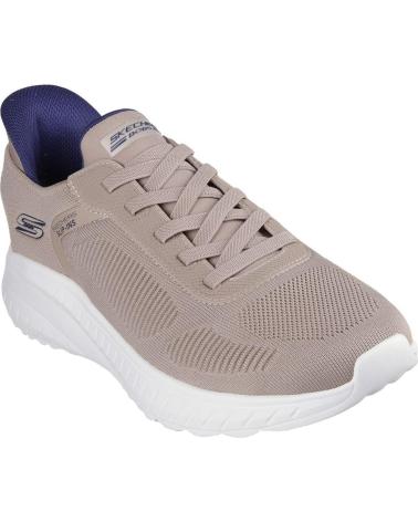 Esportes  SKECHERS  de Homem 118312 ZAPATILLAS CASUAL DE HOMBRE SLIP INS  TAUPE