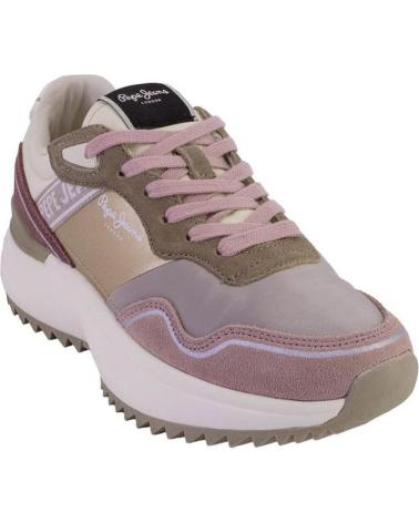 Sportschuhe PEPE JEANS  für Damen PLS60042 ZAPATILLAS CASUAL DE MUJER  NUDE