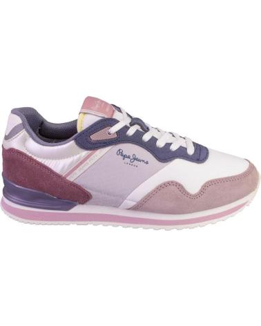 Sportschuhe PEPE JEANS  für Damen PLS40045 ZAPATILLAS CASUAL DE MUJER  ROSA