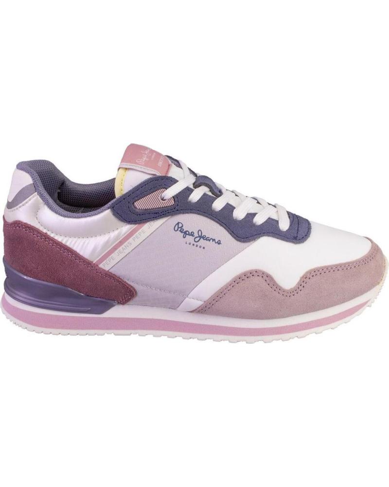Sportschuhe PEPE JEANS  für Damen PLS40045 ZAPATILLAS CASUAL DE MUJER  ROSA