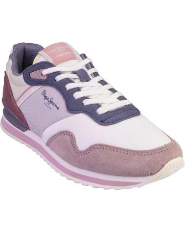 Sportschuhe PEPE JEANS  für Damen PLS40045 ZAPATILLAS CASUAL DE MUJER  ROSA