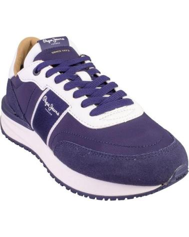 Sportschuhe PEPE JEANS  für Herren PMS60038 ZAPATILLAS CASUAL DE HOMBRE  AZUL MARINO