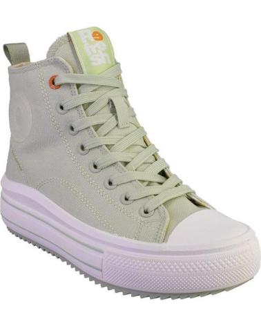 Zapatillas deporte REFRESH  de Mujer 172722 LONAS DE MUJER  VERDE CLARO
