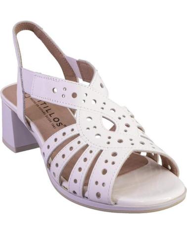 Sandali PITILLOS  per Donna 10531 SANDALIAS DE MUJER PIEL  BLANCO