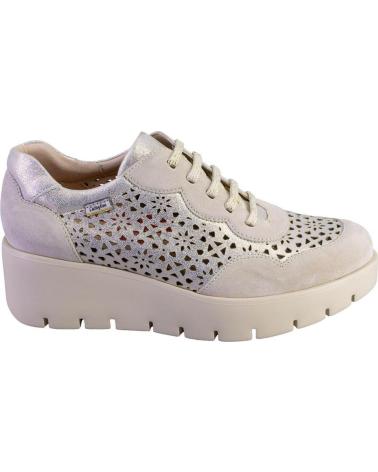 Zapatillas deporte CALLAGHAN  pour Femme 32121 ZAPATOS CON CORDONES DE MUJER PIEL  HIELO