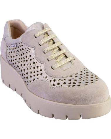 Zapatillas deporte CALLAGHAN  pour Femme 32121 ZAPATOS CON CORDONES DE MUJER PIEL  HIELO