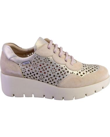 Zapatillas deporte CALLAGHAN  pour Femme 32121 ZAPATOS CON CORDONES DE MUJER PIEL  NUDE