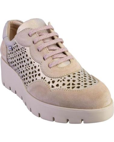 Zapatillas deporte CALLAGHAN  pour Femme 32121 ZAPATOS CON CORDONES DE MUJER PIEL  NUDE