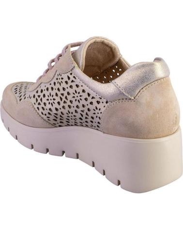 Zapatillas deporte CALLAGHAN  pour Femme 32121 ZAPATOS CON CORDONES DE MUJER PIEL  NUDE