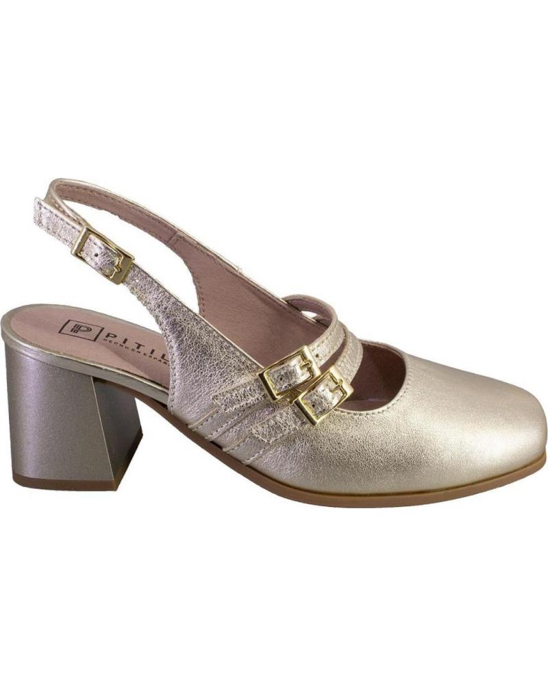 Sandali per Donna PITILLOS 10495 ZAPATOS DE MUJER PIEL ORO