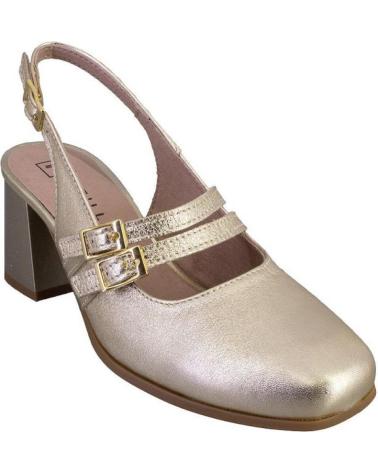 Sandali per Donna PITILLOS 10495 ZAPATOS DE MUJER PIEL ORO