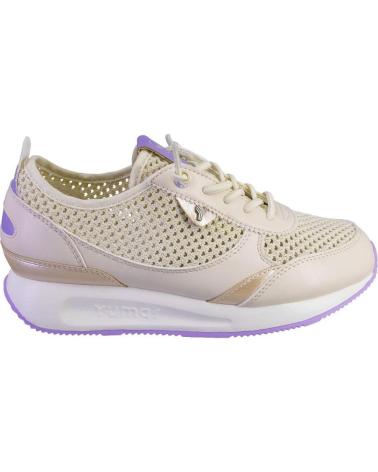 Zapatillas deporte YUMAS  de Mujer 5431 ZAPATILLAS CASUAL DE MUJER  BEIGE