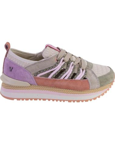 Sapatilhas YUMAS  de Mulher 5434 ZAPATILLAS CASUAL DE MUJER  VERDE