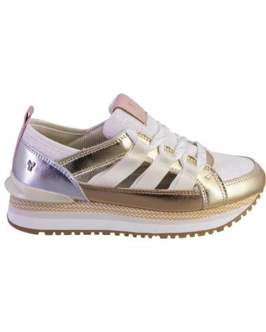 Zapatillas deporte YUMAS  de Mujer 5435 ZAPATILLAS CASUAL DE MUJER  ORO