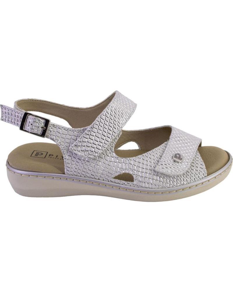 Sandali PITILLOS  per Donna 10300 SANDALIAS DE MUJER PIEL  PLATA