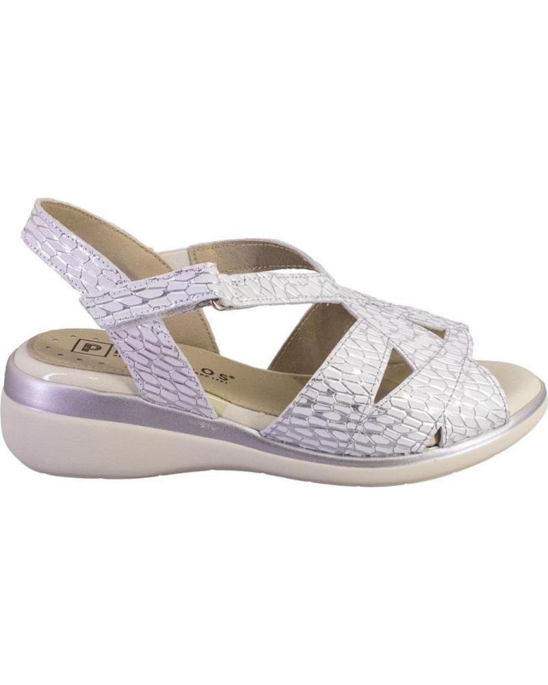 Sandali PITILLOS  per Donna 10341 SANDALIAS DE MUJER PIEL  PLATA