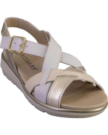 Sandalen PITILLOS  für Damen 20111 SANDALIAS DE MUJER PIEL  HIELO