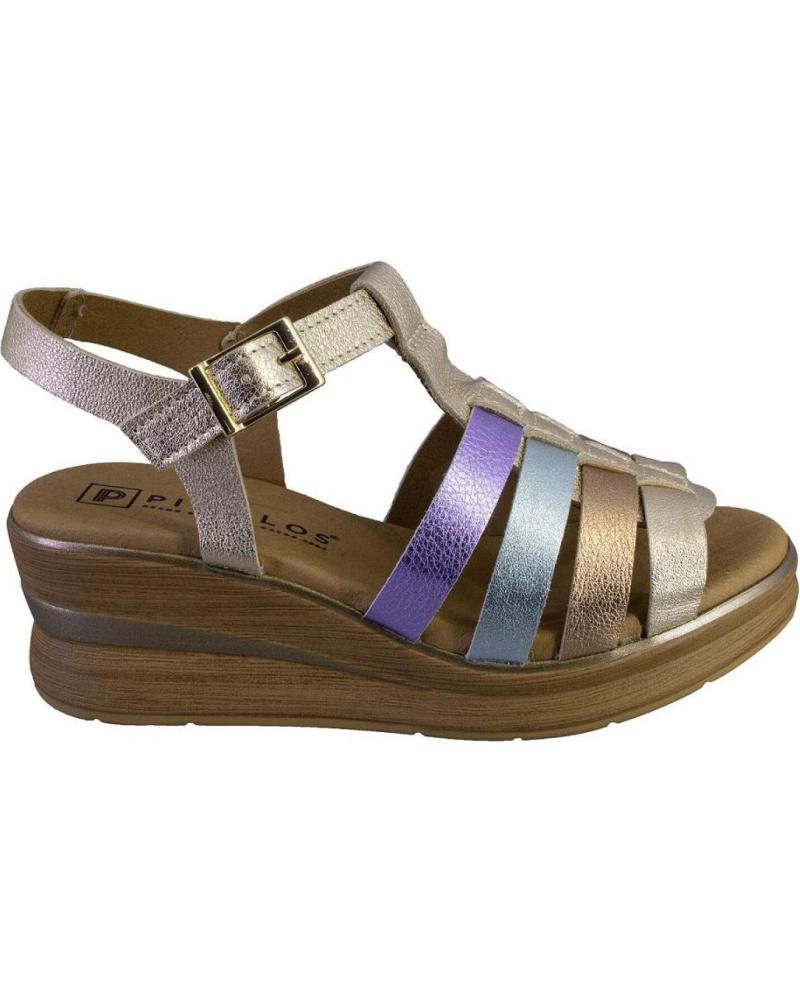 Sandales PITILLOS  pour Femme 10354 SANDALIAS DE MUJER PIEL  ORO