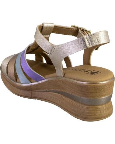 Sandales PITILLOS  pour Femme 10354 SANDALIAS DE MUJER PIEL  ORO