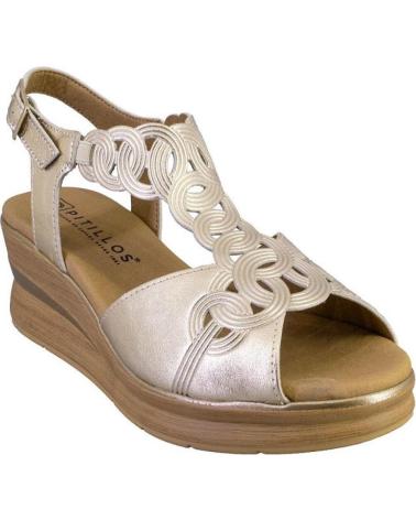 Sandali PITILLOS  per Donna 10350 SANDALIAS DE MUJER PIEL  ORO