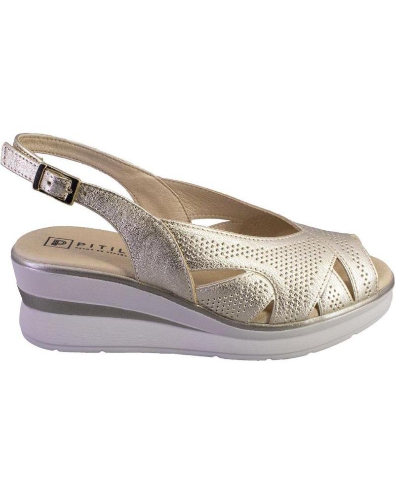 Sandali PITILLOS  per Donna 10362 SANDALIAS DE MUJER PIEL  ORO