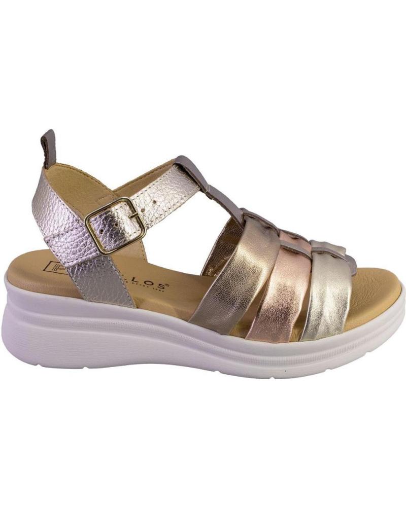 Sandali PITILLOS  per Donna 10614 SANDALIAS DE MUJER PIEL  ORO