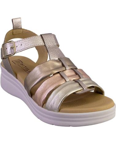 Sandali PITILLOS  per Donna 10614 SANDALIAS DE MUJER PIEL  ORO