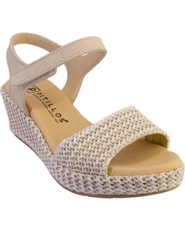 Sandali per Donna PITILLOS 10561 SANDALIAS DE MUJER BEIGE