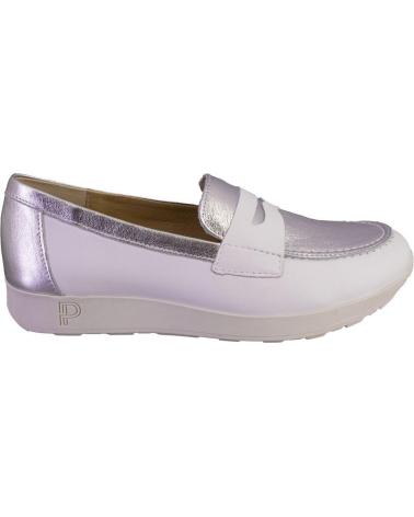 Woman Mocasines PITILLOS 10421 MOCASINES DE MUJER PIEL  BLANCO