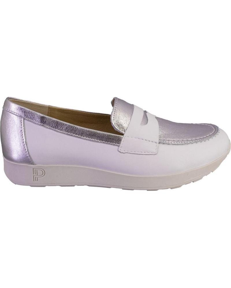 Woman Mocasines PITILLOS 10421 MOCASINES DE MUJER PIEL  BLANCO
