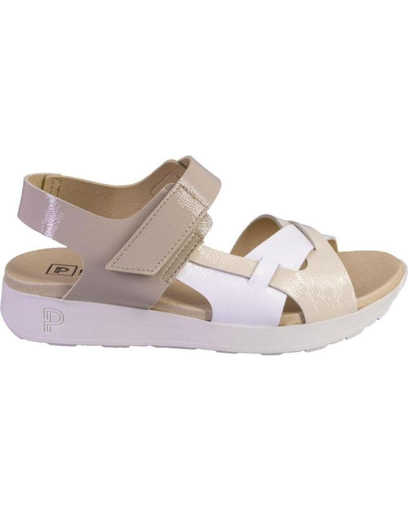Sandali PITILLOS  per Donna 10554 SANDALIAS DE MUJER  CREMA