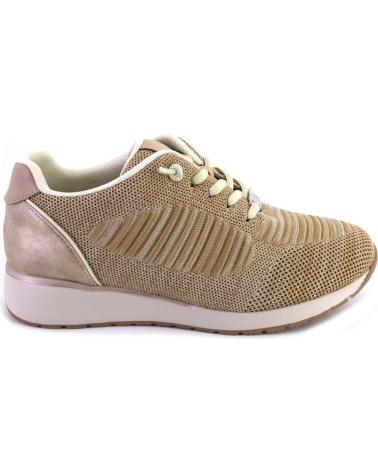 Zapatillas deporte TREINTAS  de Mujer L4354 ZAPATILLAS CASUAL DE MUJER  BEIGE