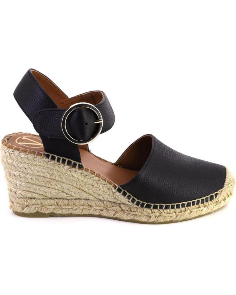 Sandalias VIGUERA  de Mujer 1922 ALPARGATAS DE MUJER PIEL  NEGRO