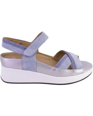 Sandalias PIESANTO  de Mujer 250385 SANDALIAS DE MUJER PIEL  AZUL JEANS