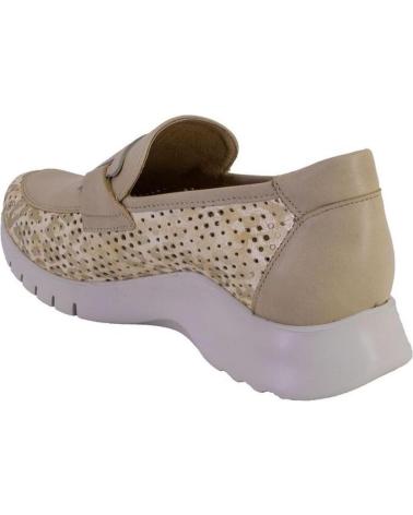 Mocassins PIESANTO  de Mulher 250718 MOCASINES DE MUJER PIEL  BEIGE